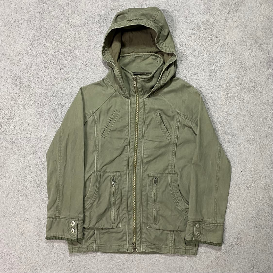 GILFY 2way 코튼 후드 자켓 상품이미지1