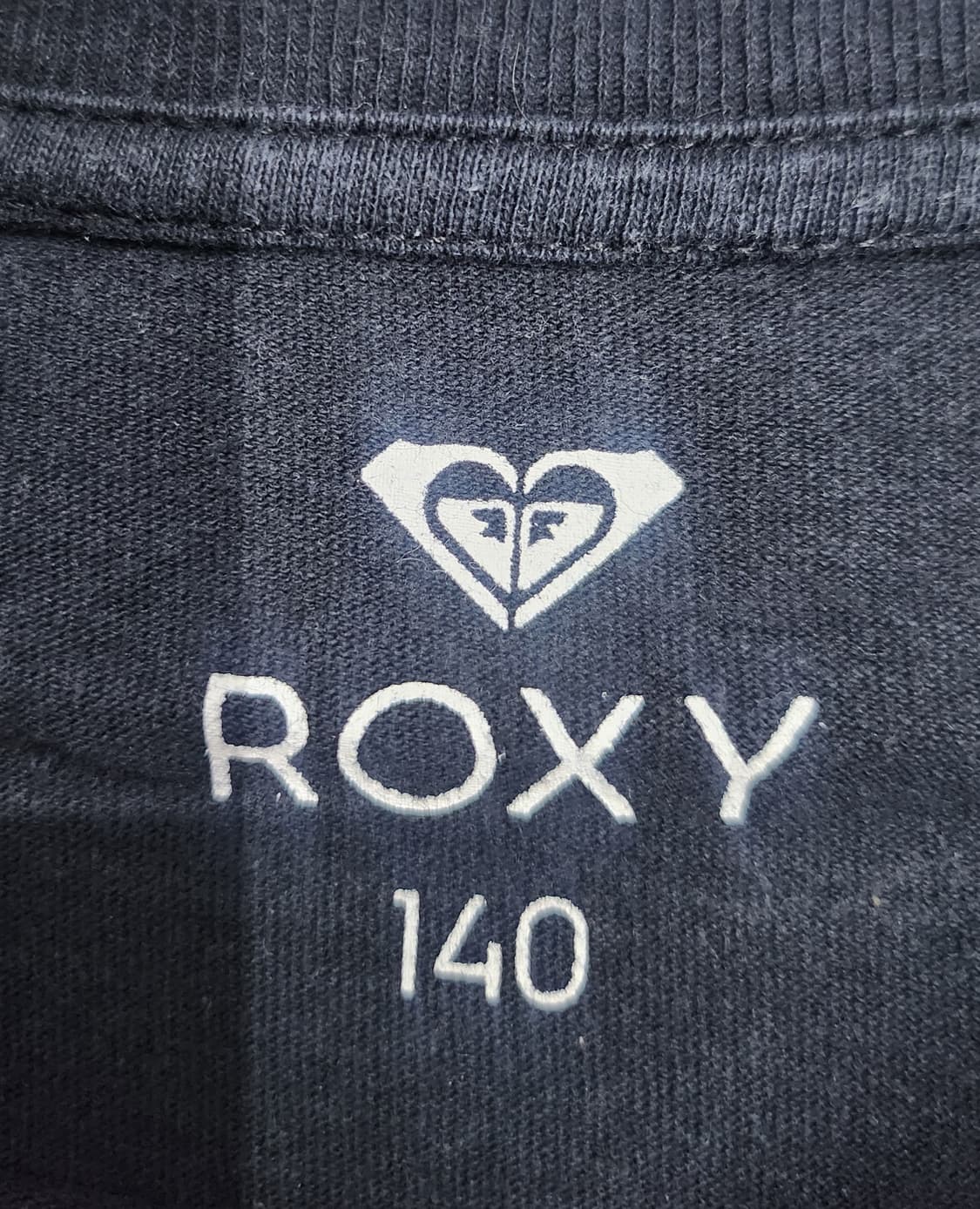 록시 블랙 반팔 티셔츠 ROXY 140 (44까지) 상품이미지3