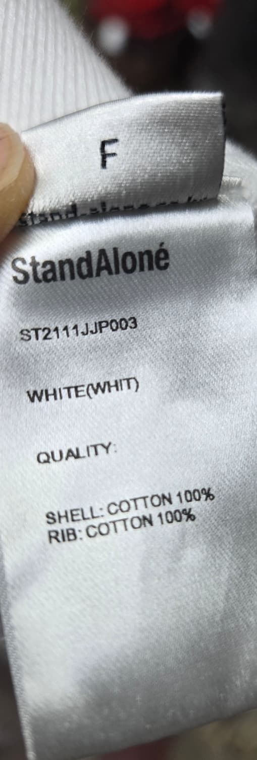 스탠드얼론 암홀컷팅 집업후디 상품이미지8