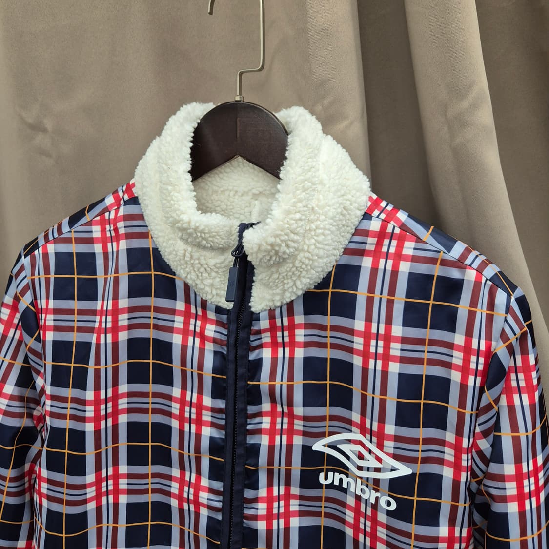 엄브로 뽀글이 플리스 자켓 아이보리 95 상품이미지4