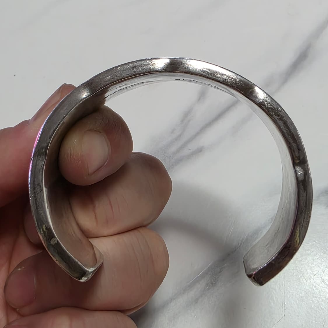 네이티브 아메리칸 주얼리 에머슨 빌 실버 뱅글 상품이미지5