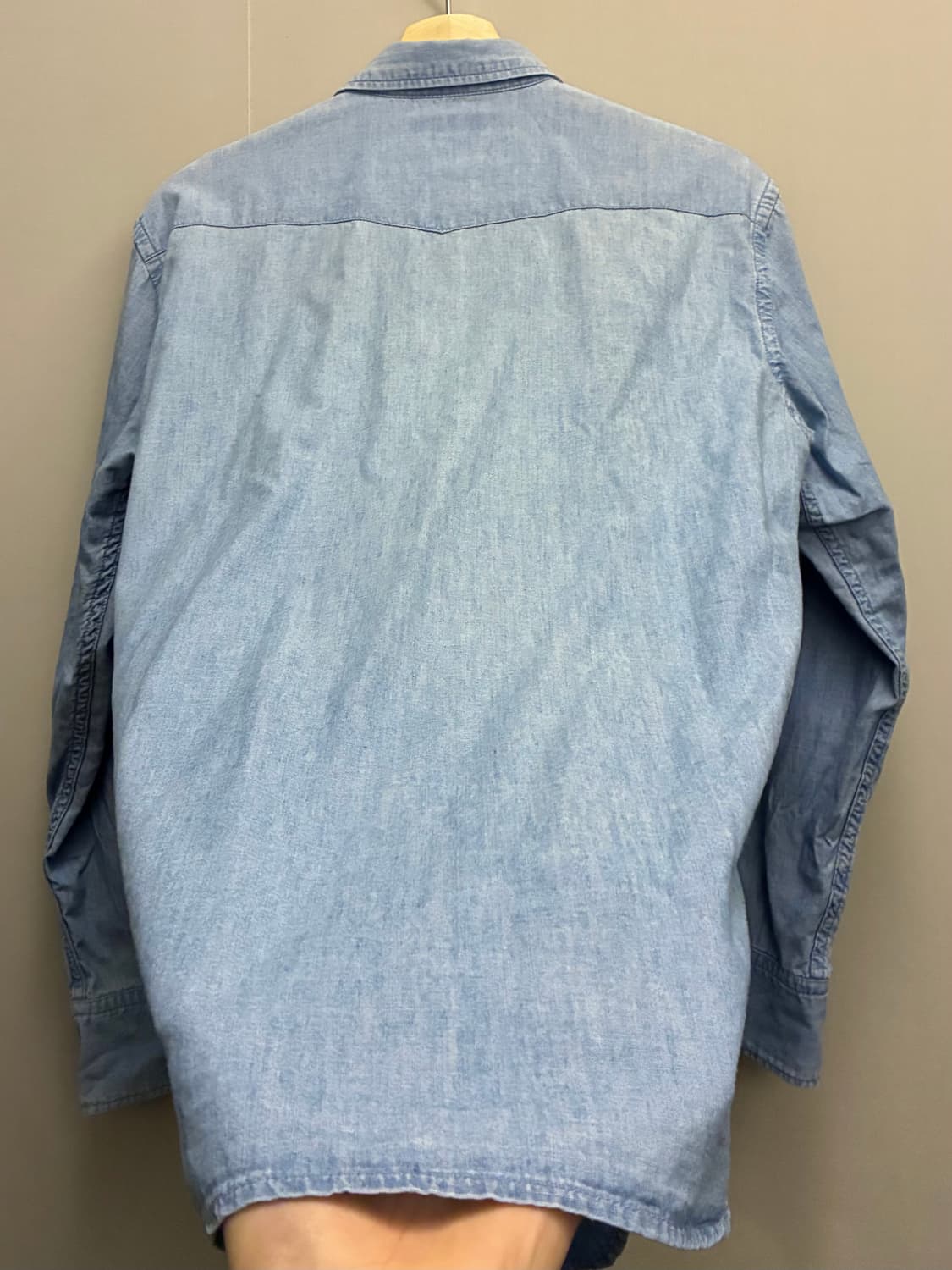 (M/97)POLO 폴로랄프로렌 포켓 데님 웨스턴셔츠 데님셔츠 상품이미지9
