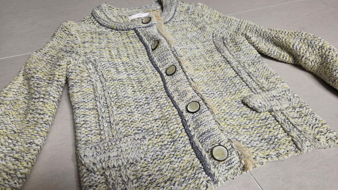 시스템  (SYSTEM) 트위드 가디건 상품이미지3