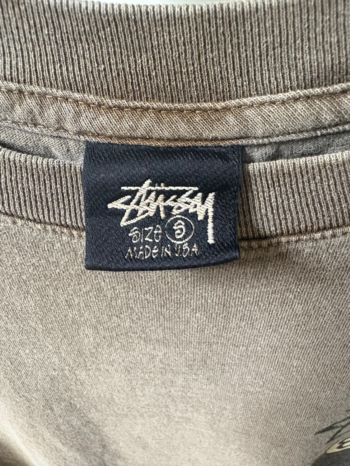 Stussy 8 Ball Pigment Dyed T-Shirt Coffe 상품이미지4