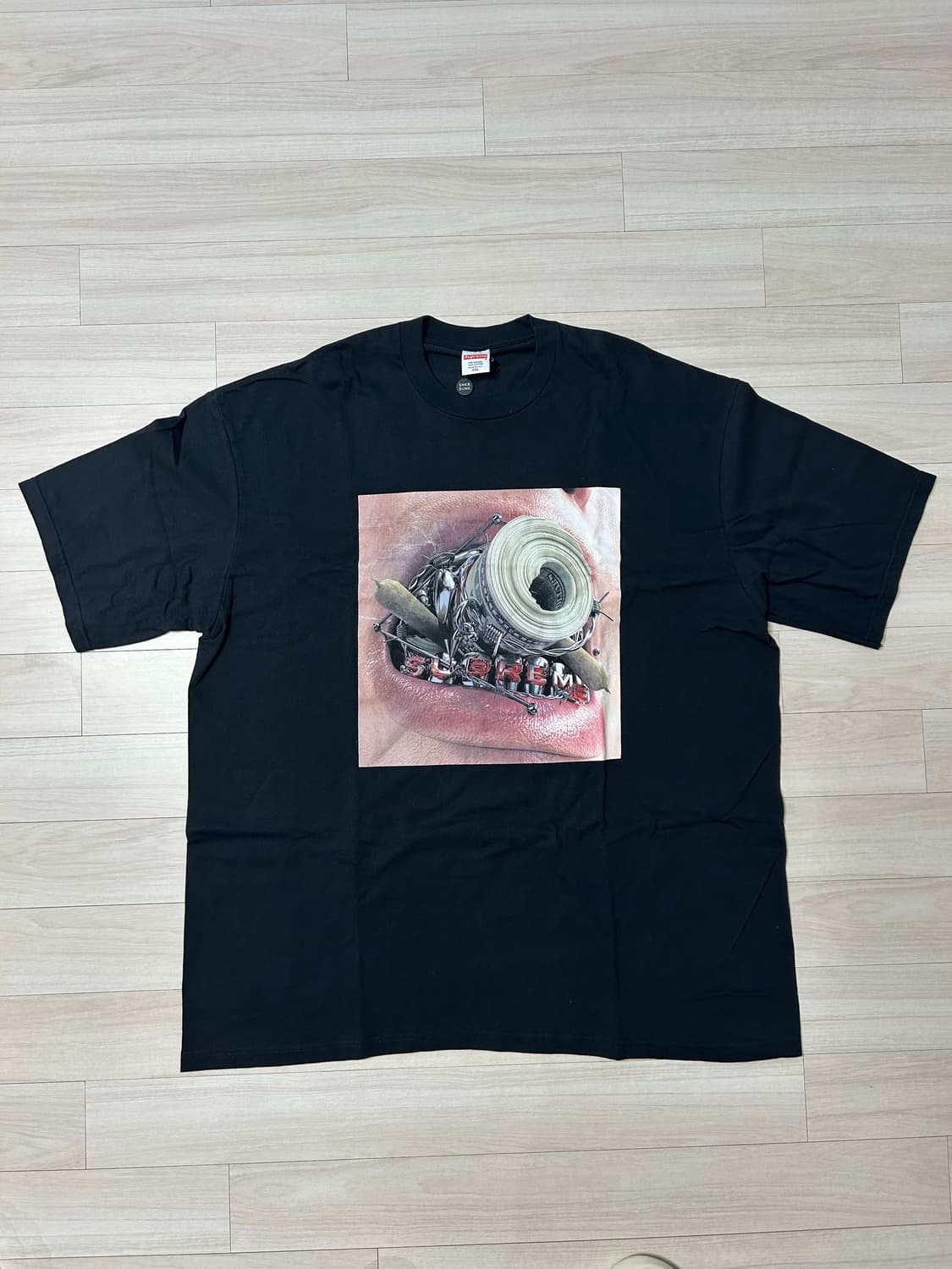 (2XL) 슈프림 브레이시스 티셔츠 - 22fw 상품이미지2