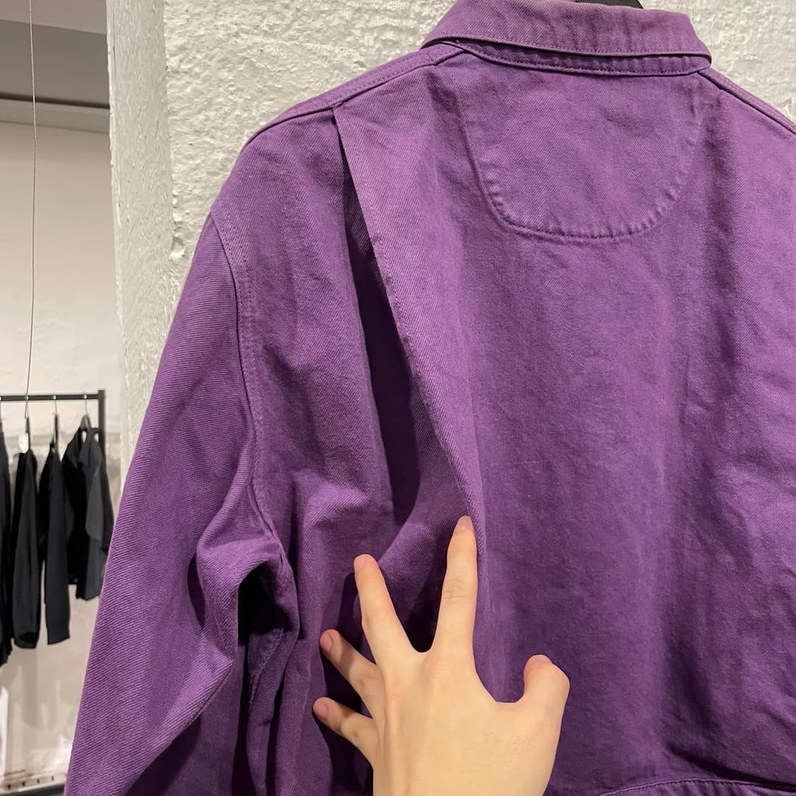 윌리 차바리아 크롭 데님 트러커 자켓 상품이미지4