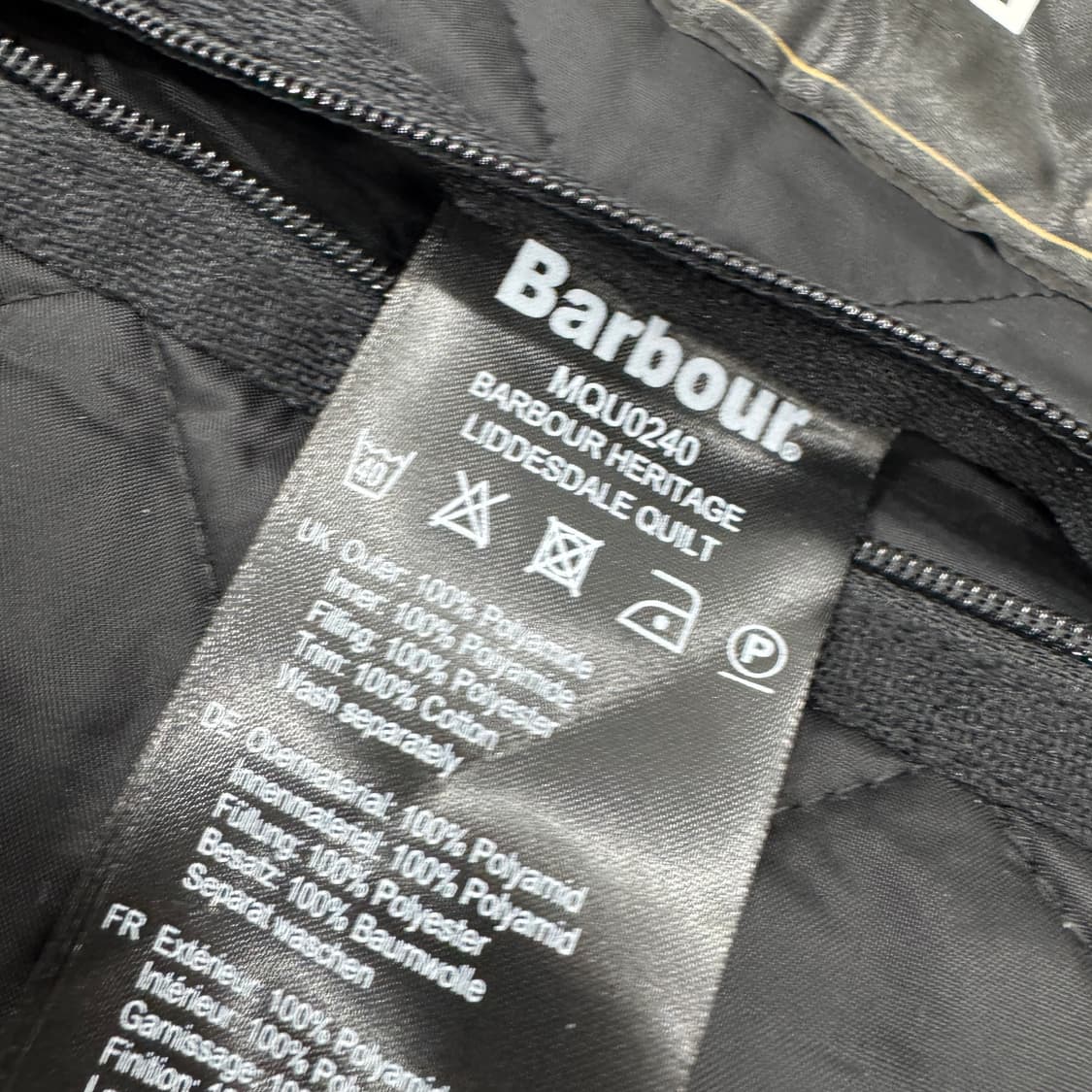 M 바버 헤리티지 리데스데일 퀼티드 자켓  상품이미지6