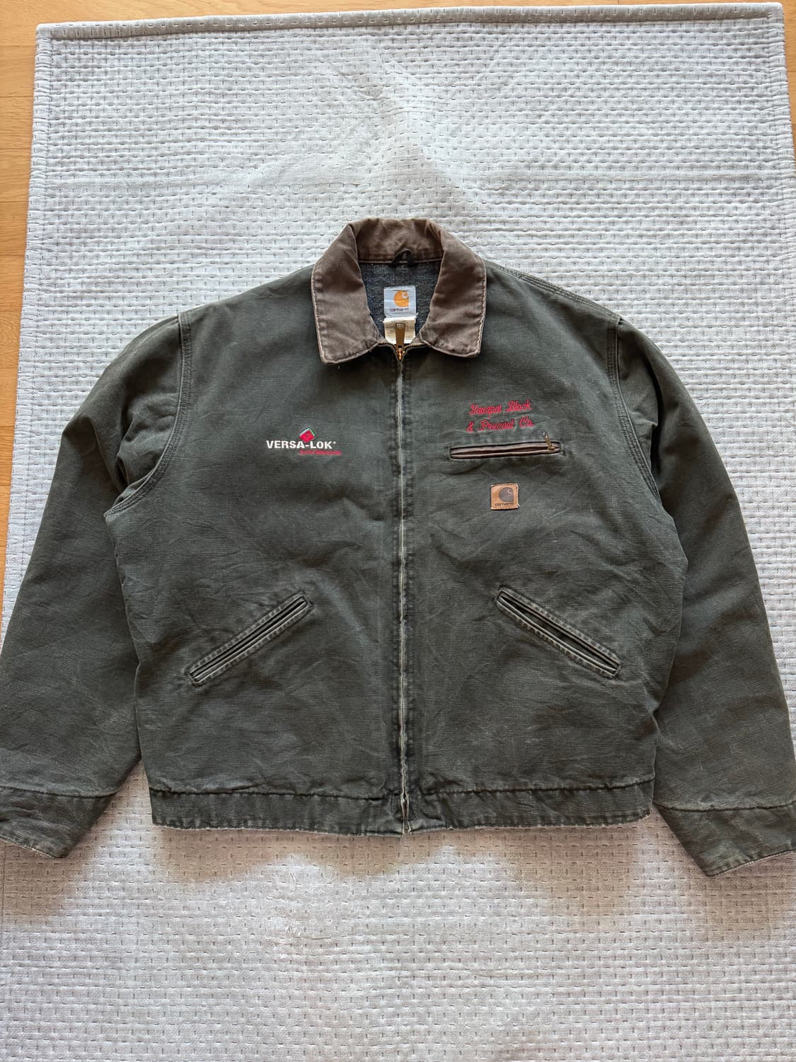 [XL]칼하트 디트로이트 자켓 J97 모스 mos 상품이미지1