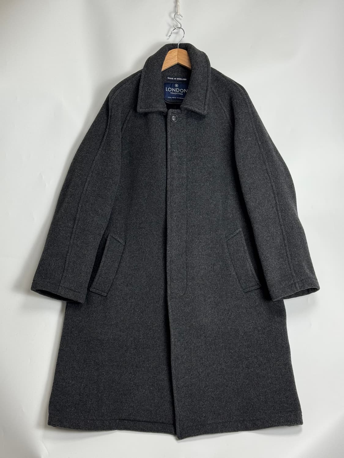 런던 트레디션 발마칸 코트 차콜 그레이 44 상품이미지2