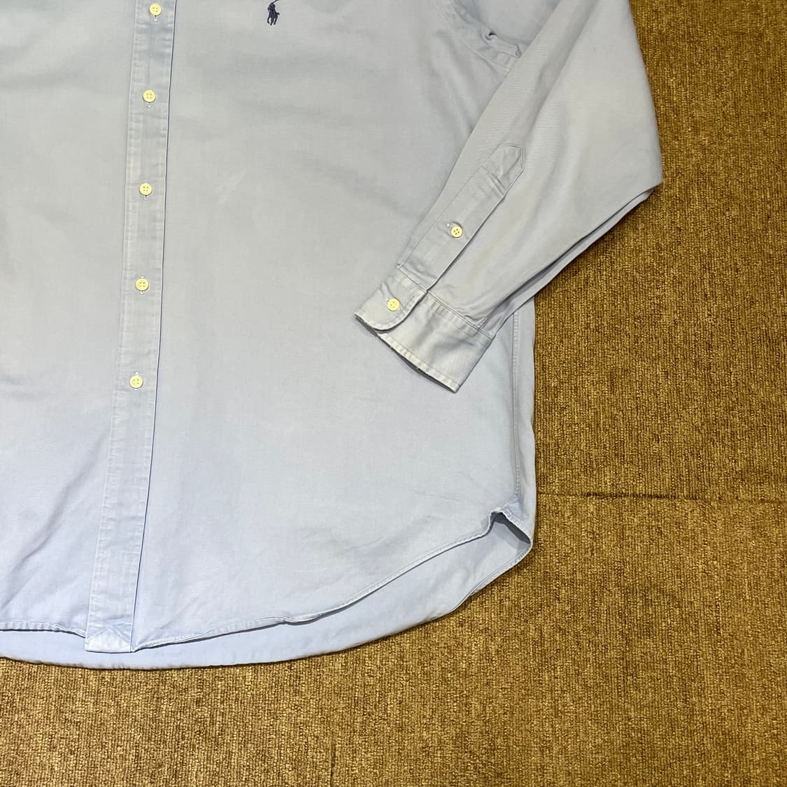 (XL) POLO 폴로 랄프로렌 솔리드 셔츠 블레이크 상품이미지6