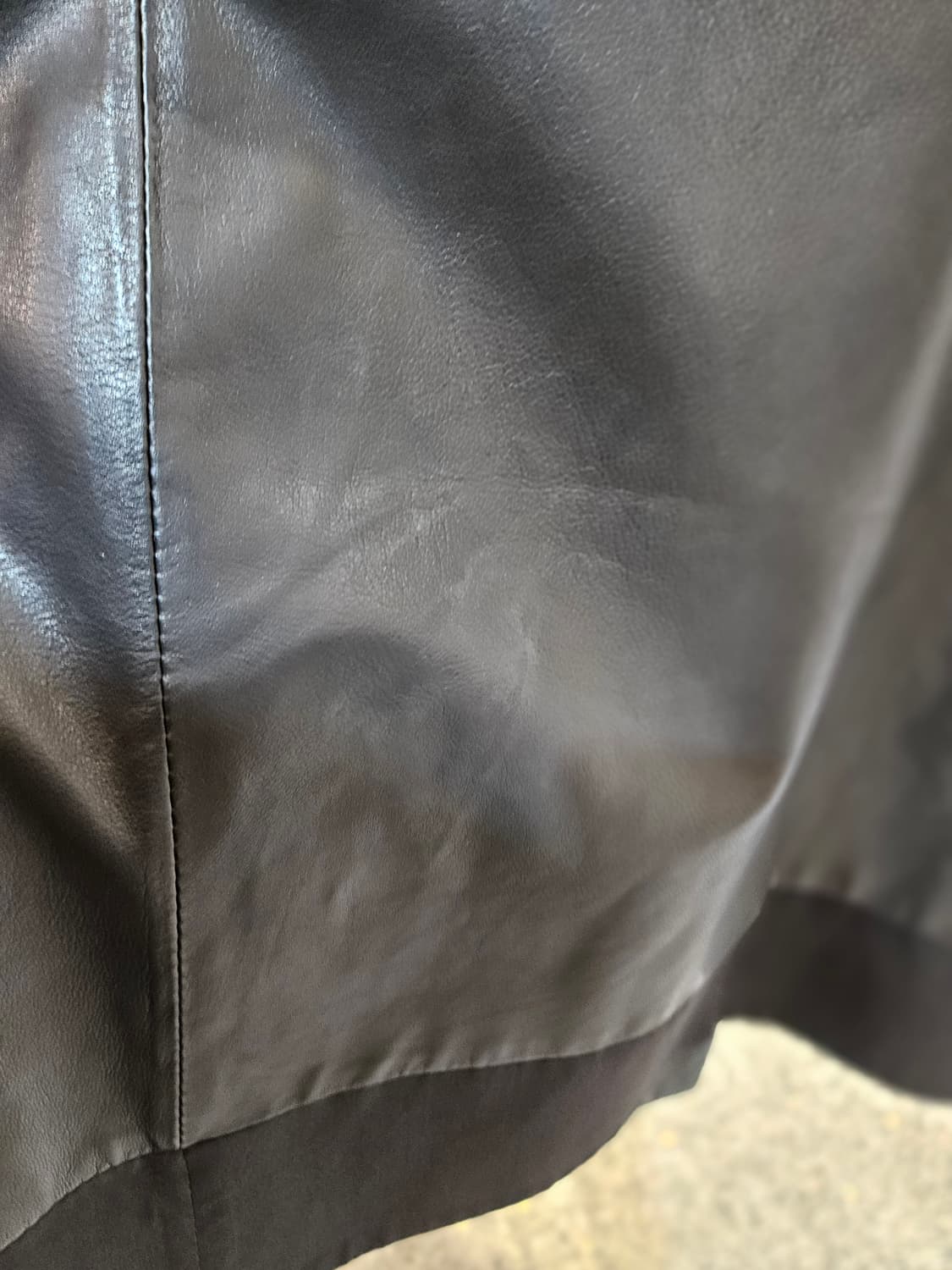 구호 레더 코트 상품이미지7