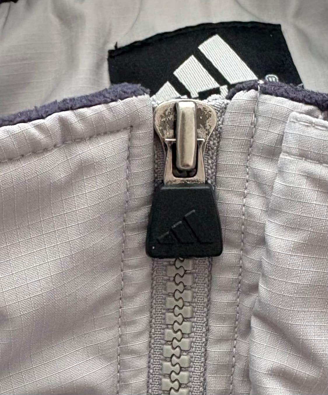 adidas 아디다스 빈티지 그레이 점퍼 상품이미지4