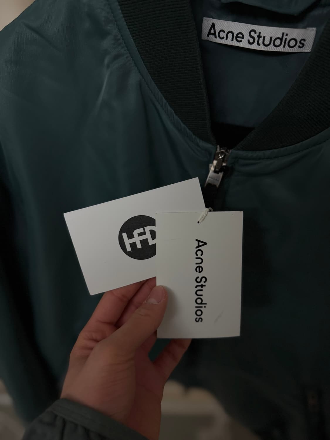 아크네스튜디오 x 꼼데가르송 HFD [새상품] ma-1 봄버 마카오 상품이미지8