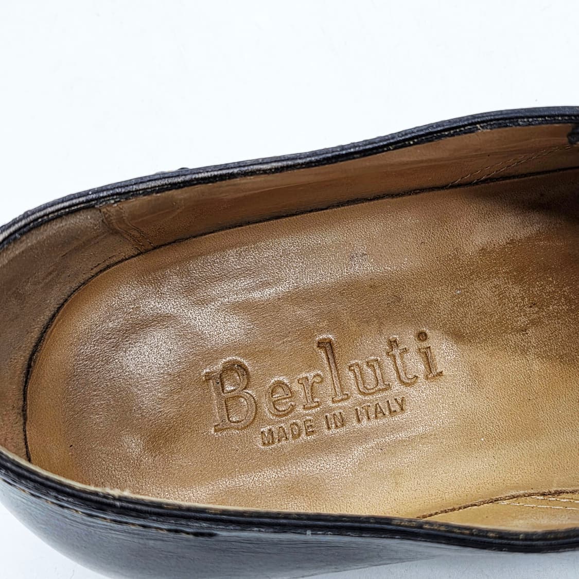 벨루티 클래식 로퍼 브라운 (6 1/2) 상품이미지4