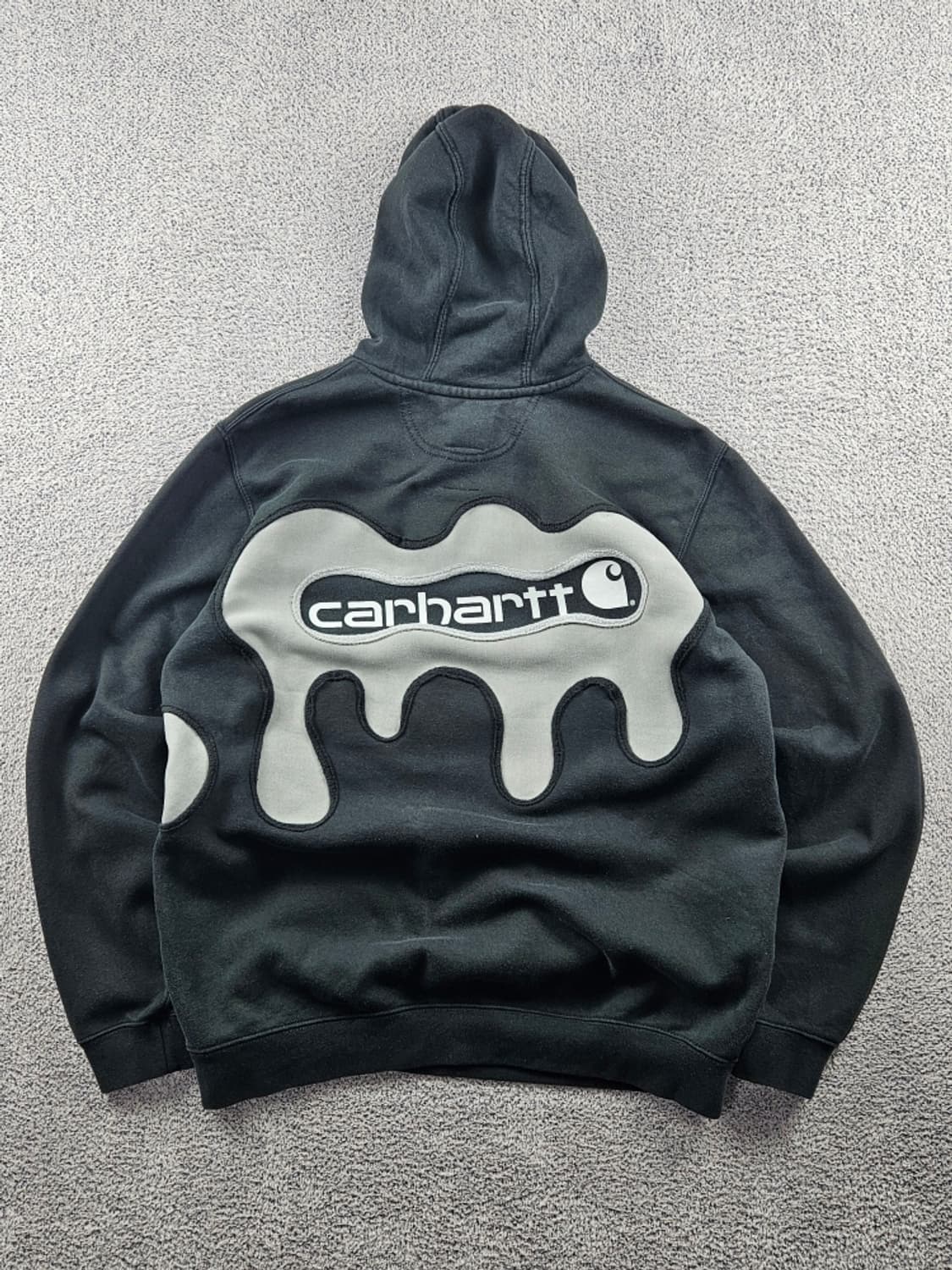 칼하트 아플리케 커스텀 스웻 후드 티셔츠 ( L ) / 10989 상품이미지1