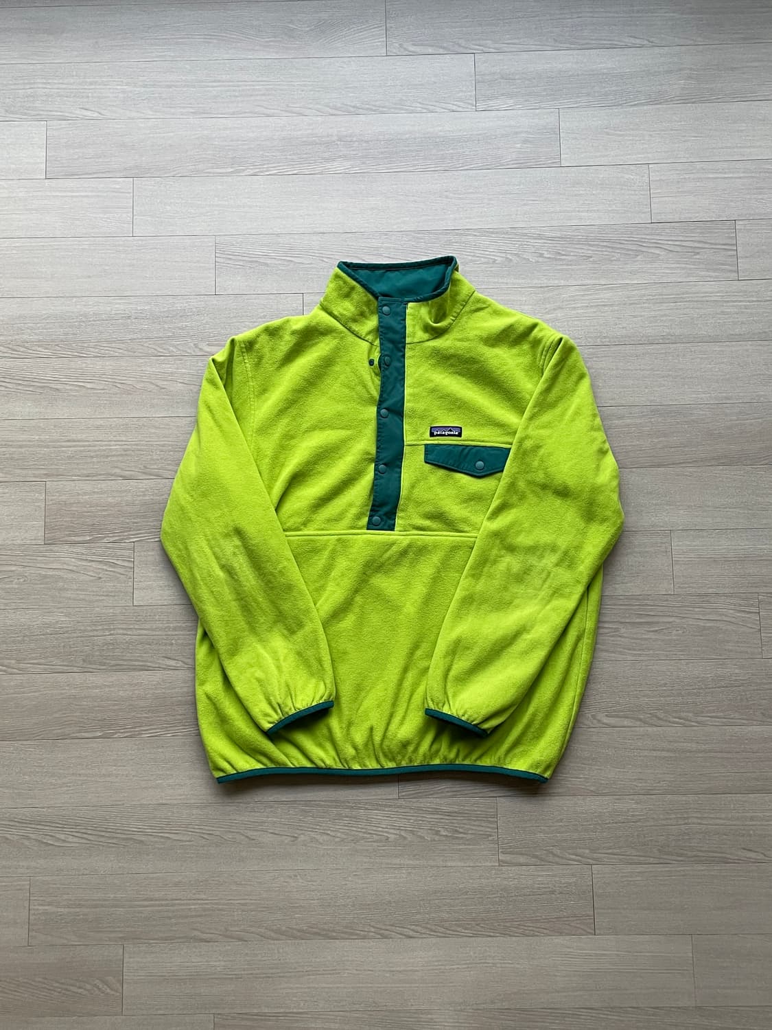 파타고니아 글리세이드 그린 라임 신칠라 상품이미지2