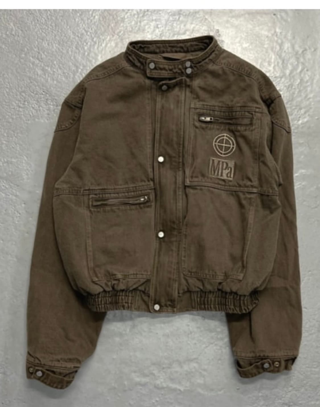 (브라운)플라스틱 프로덕트 자켓 MPA manager Jacket 상품이미지2