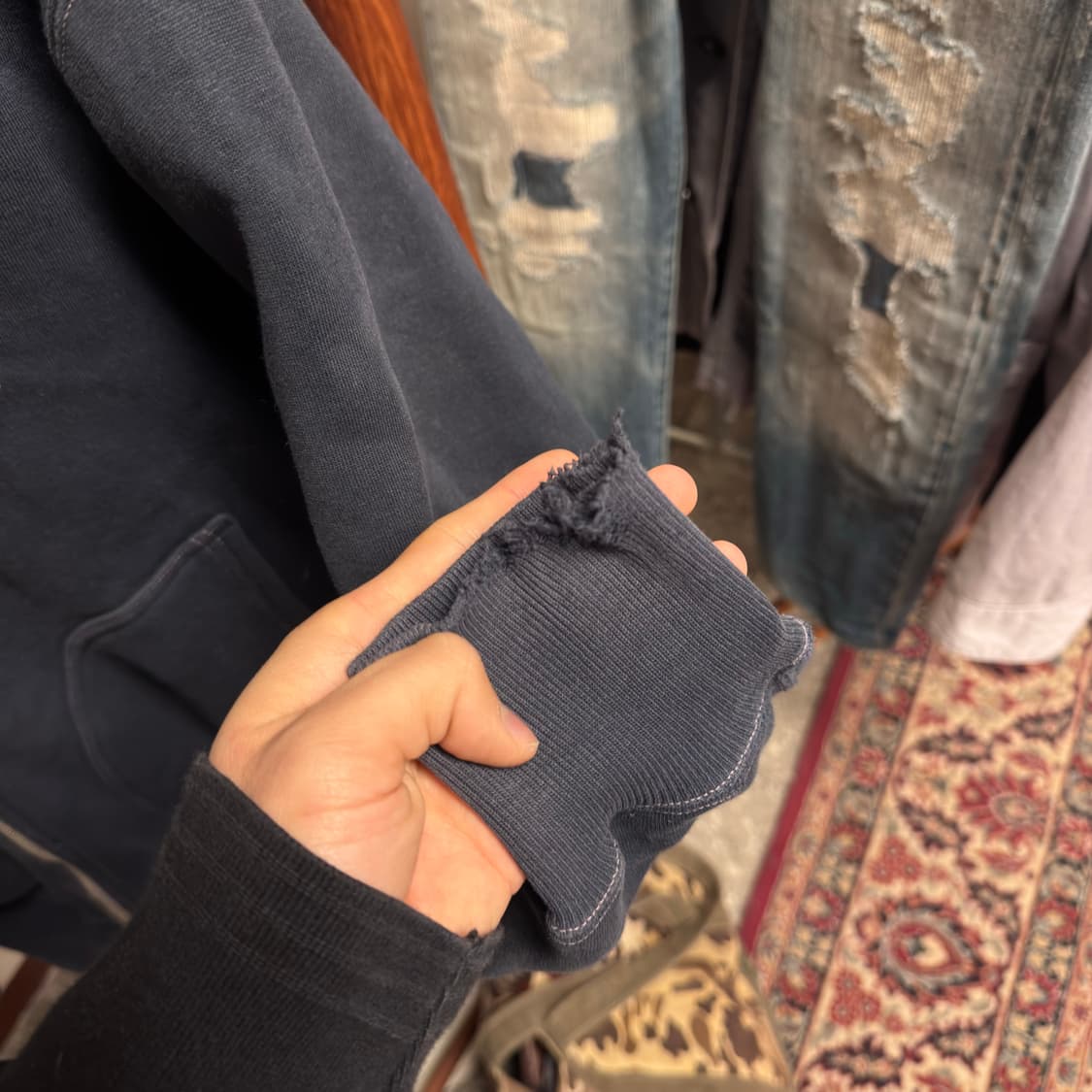 리얼맥코이 usaf 후드집업 상품이미지4