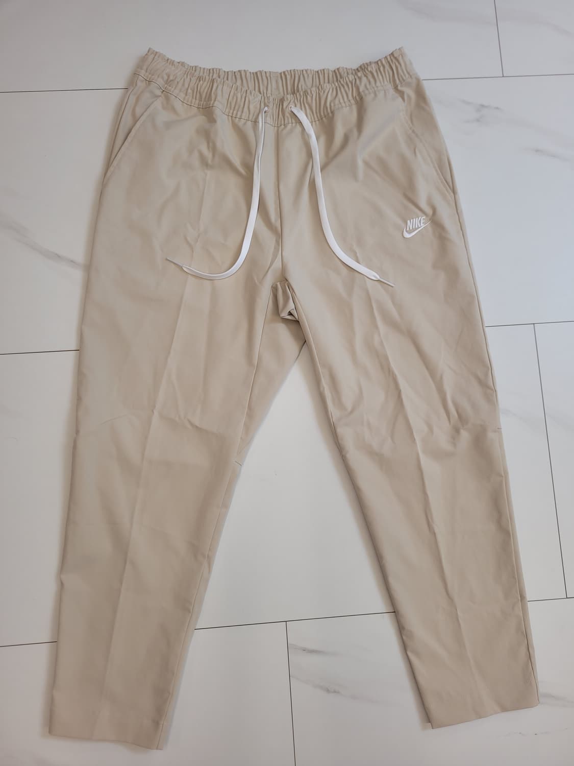 나이키 클럽 우븐 레그 팬츠/연한베이지 XL 상품이미지1