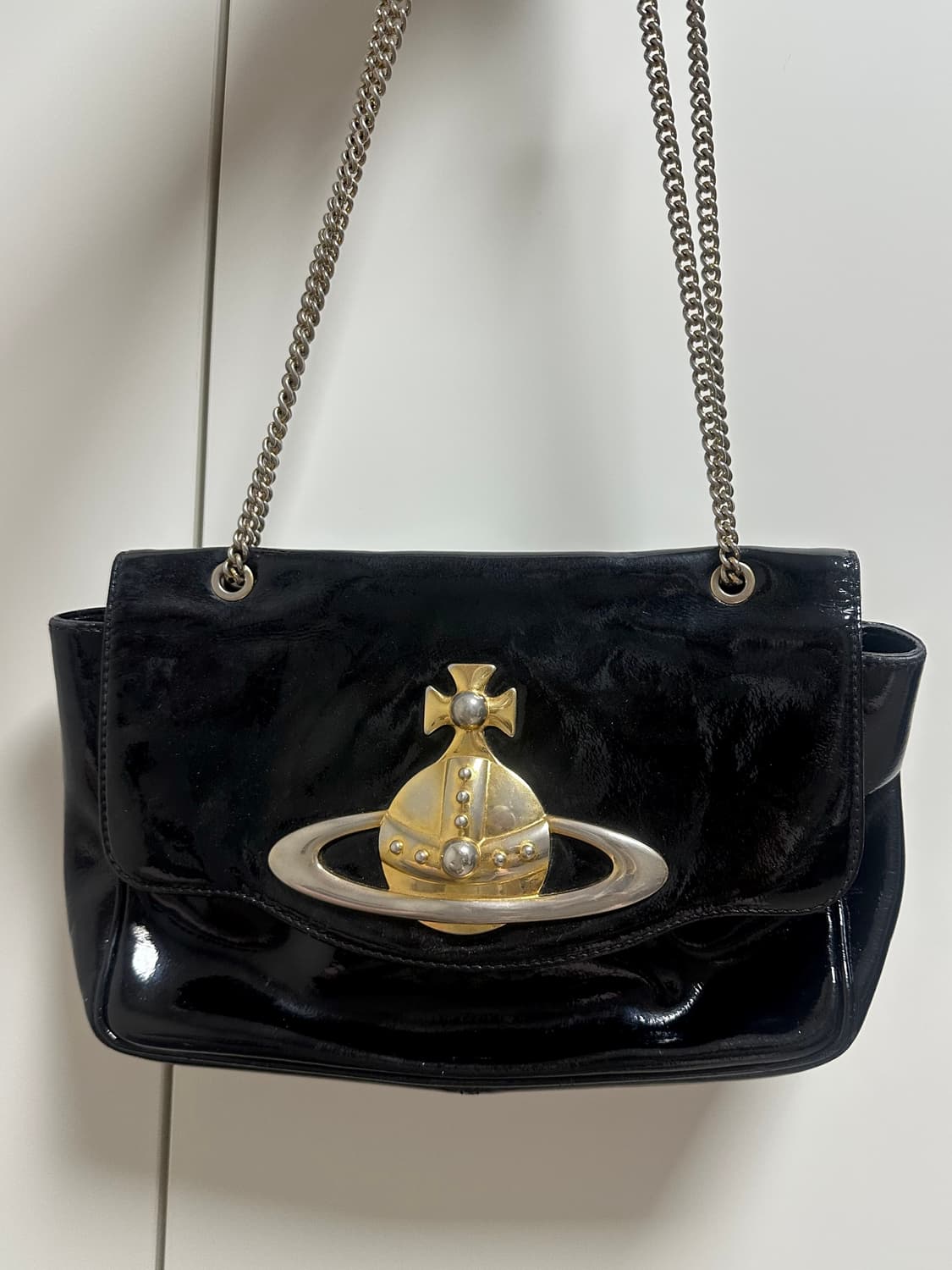 비비안웨스트우드 에버리 체인 빅orb 백 상품이미지1