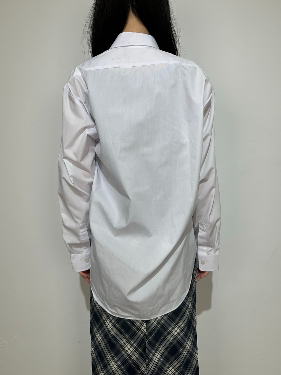 단추 프린팅 셔츠  상품이미지3