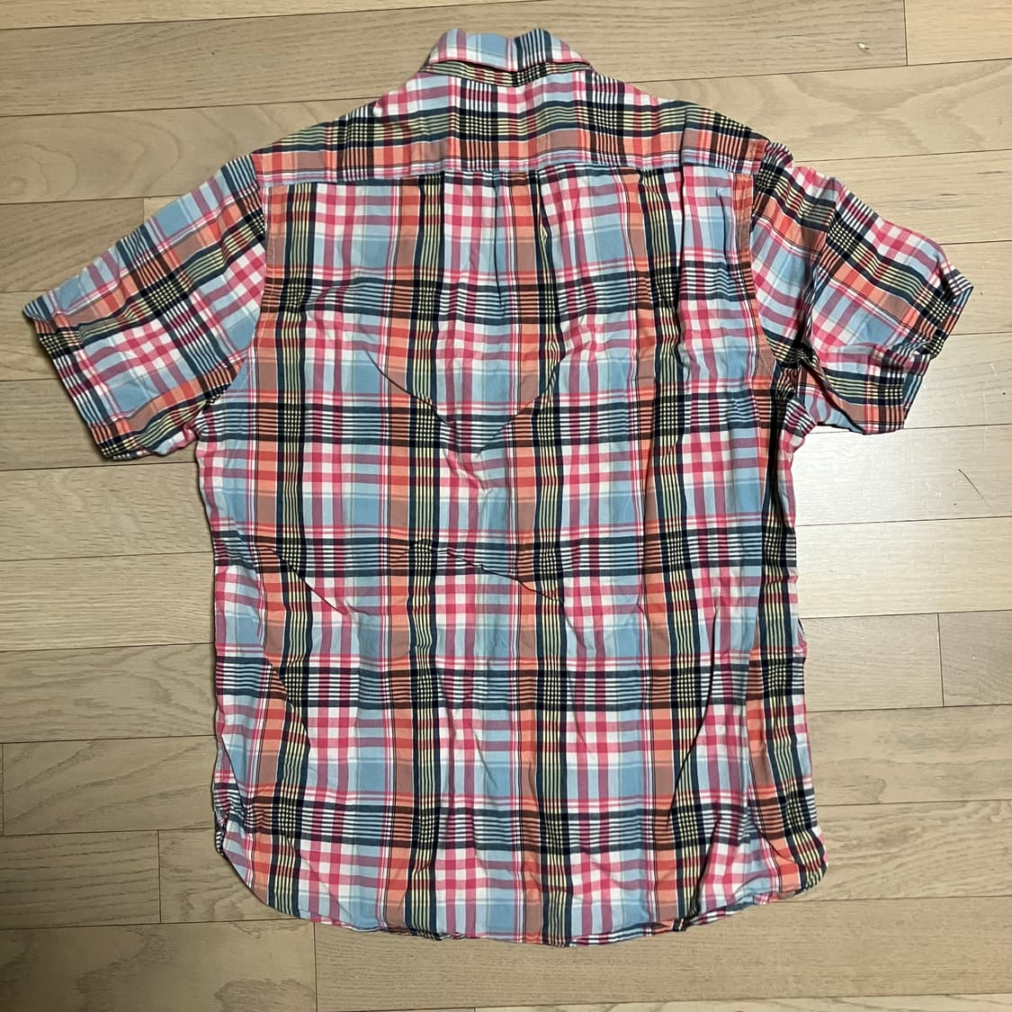 the new ivy 핑크 체크 셔츠 상품이미지5