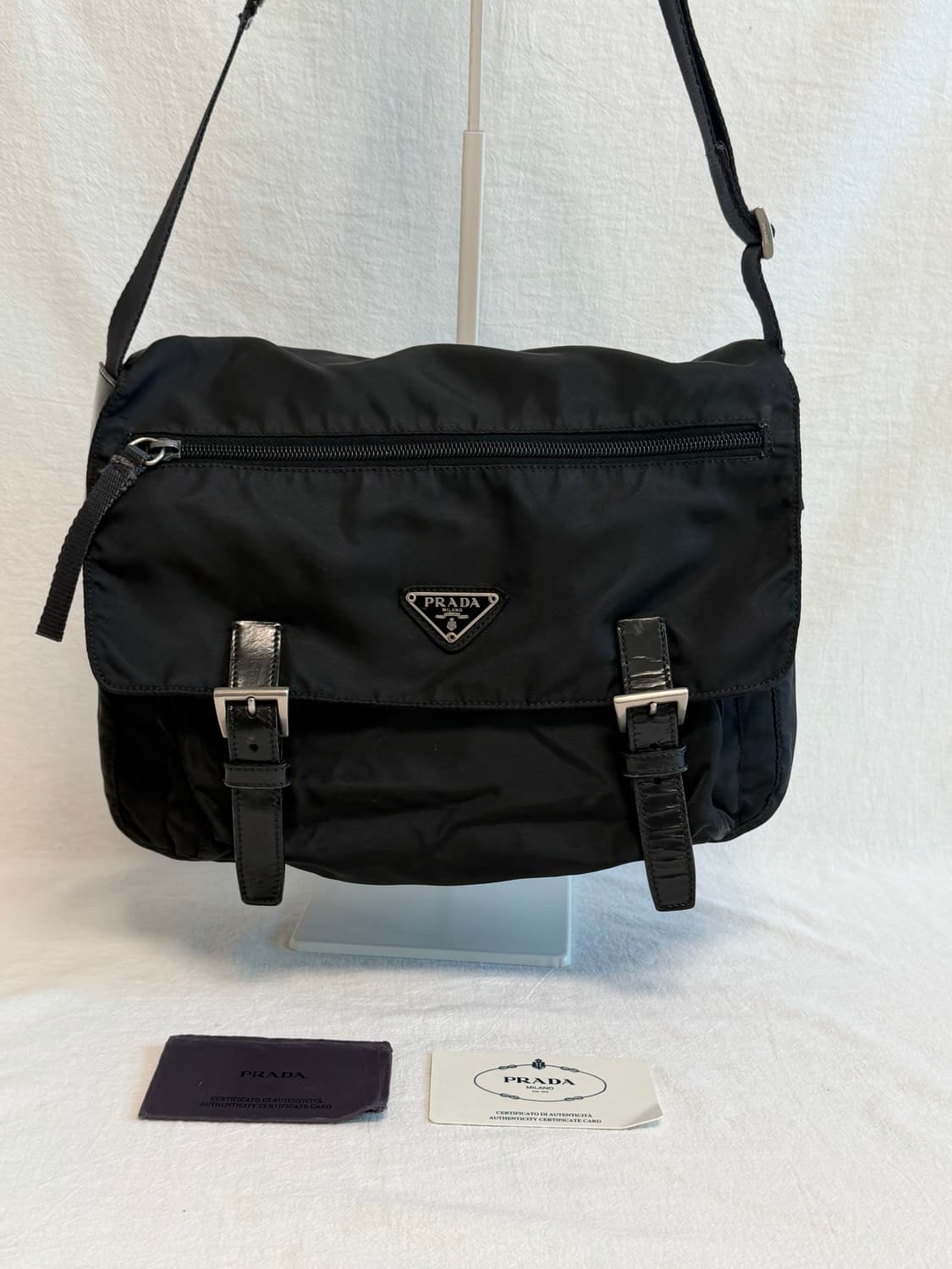 정품 프라다 포코노 나일론 메신저백 크로스백 숄더백 상품이미지5