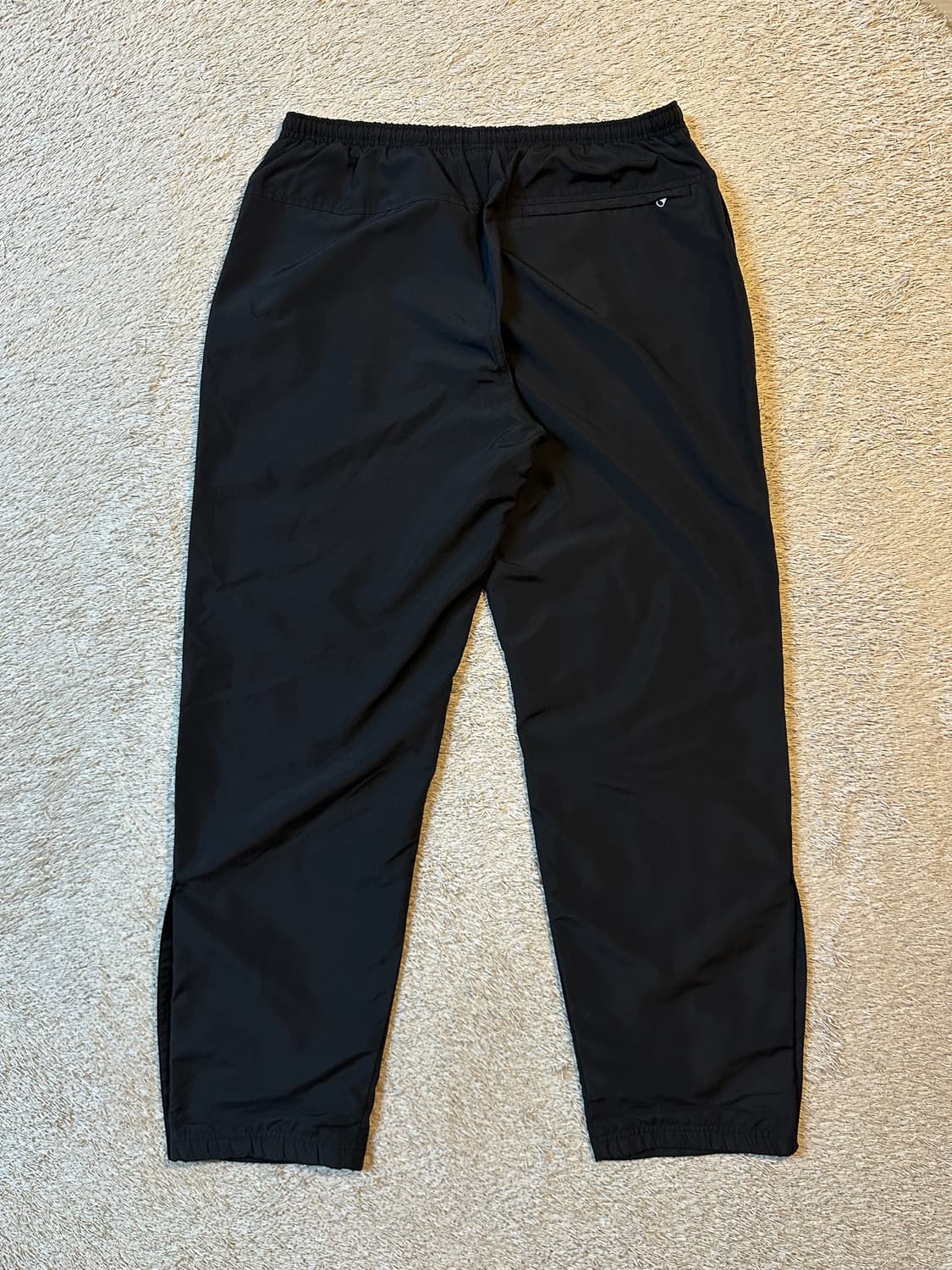 대장급) 00's 나이키 맨유 올드스쿨 스우시 나일론 트랙팬츠 블랙 상품이미지3