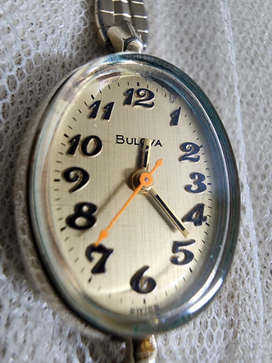 70s 빈티지 금장 부로바 기계식 여성시계 상품이미지9