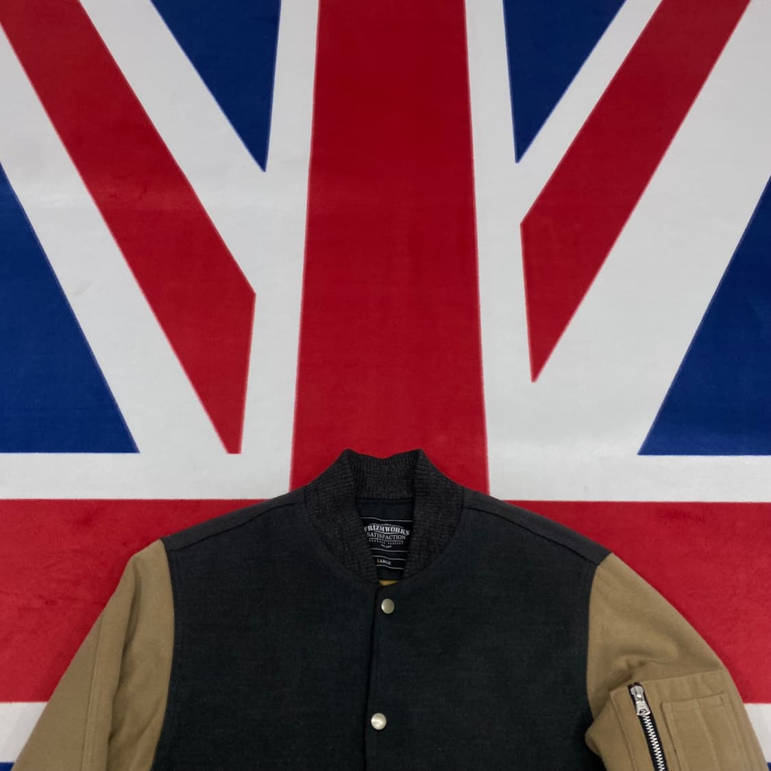 프리즘웍스 바시티자켓 L  상품이미지2