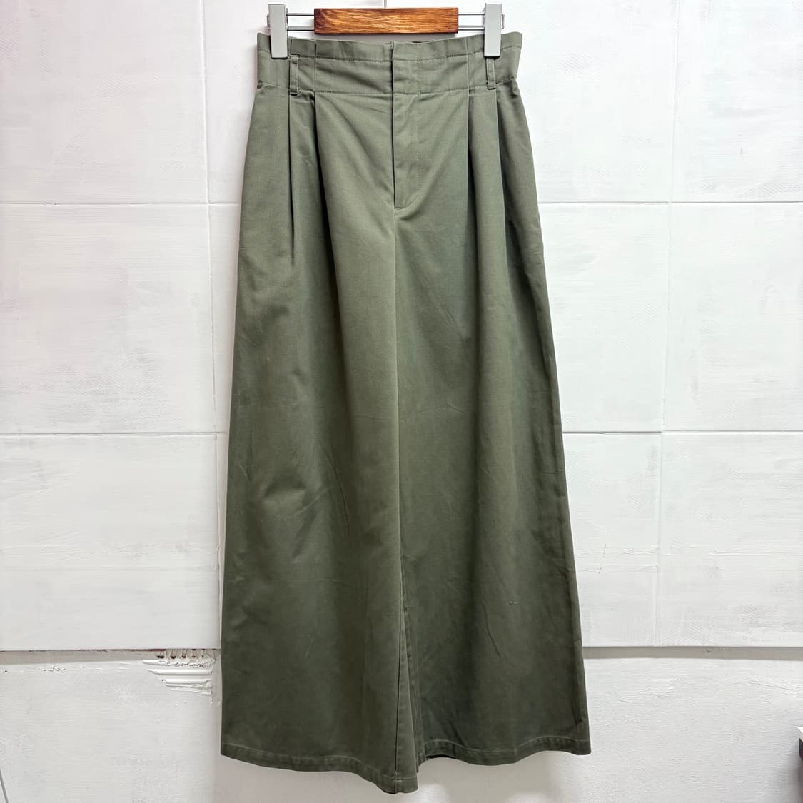 Lugnoncure 카키 와이드 팬츠 (JPN) 상품이미지1