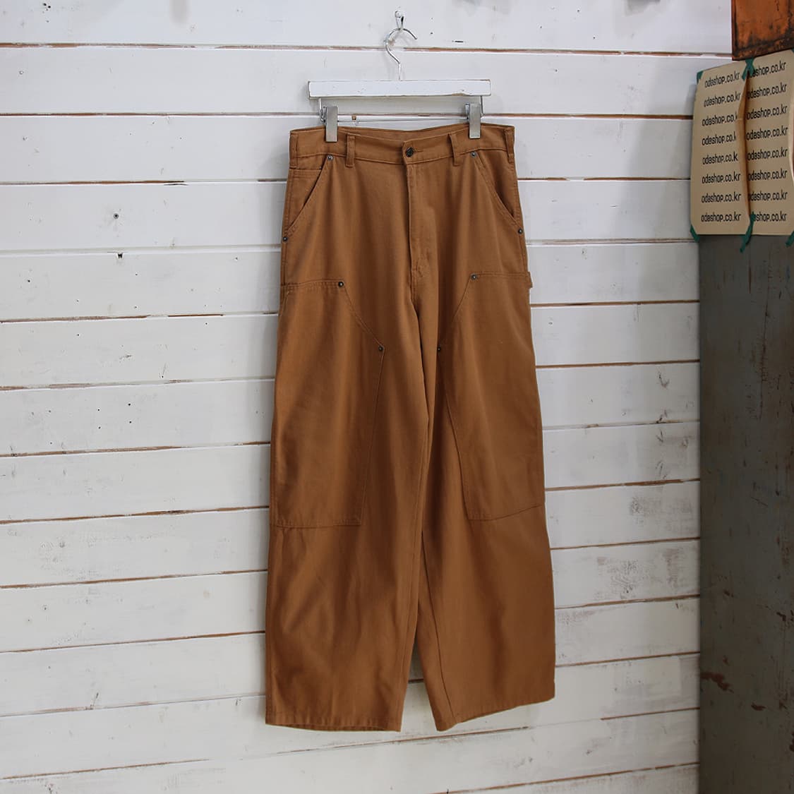 (착용컷) WEGO 더블니 워크 팬츠 (31) 상품이미지1