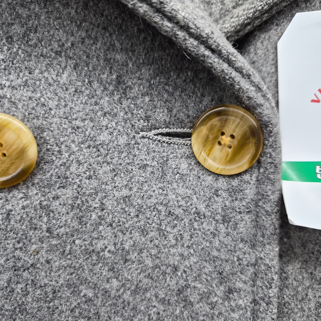 USA 740N 해군 멜톤울 퀄팅 피코트 남성 M 상품이미지3