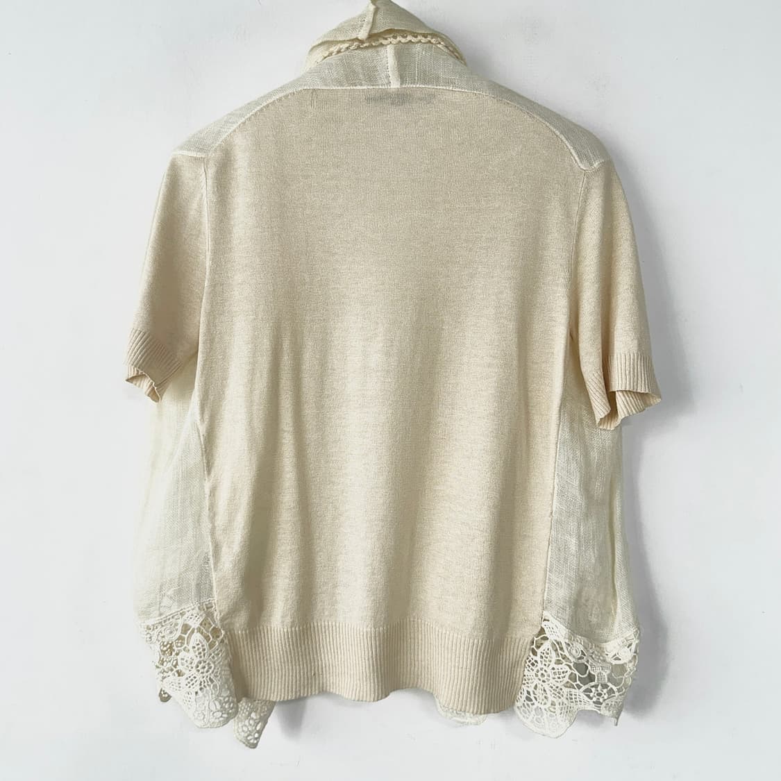 막스마라 실크 린넨 오픈 가디건 상품이미지4