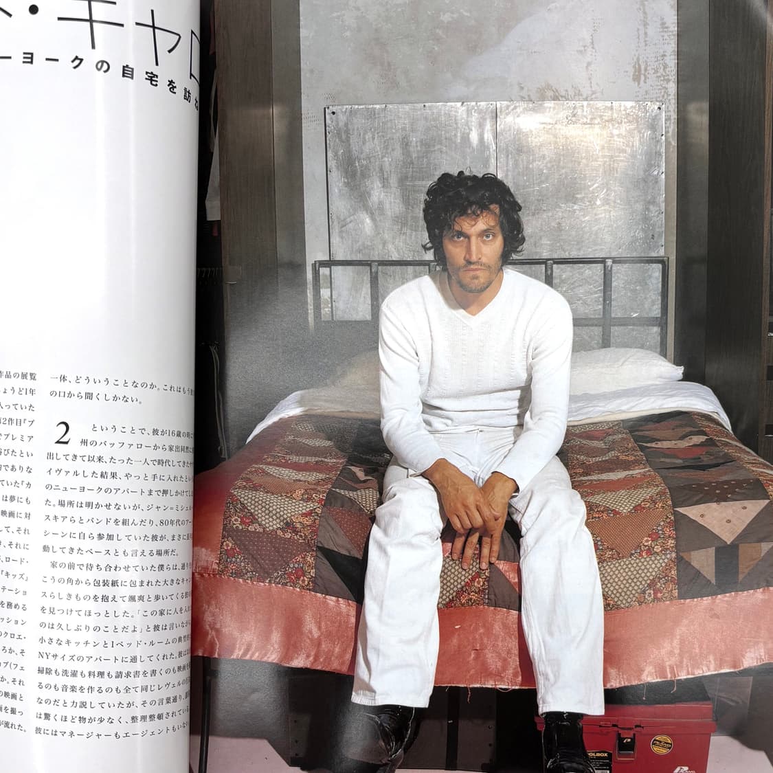 Vincent Gallo magazine 2003 빈센트 갈로 상품이미지3