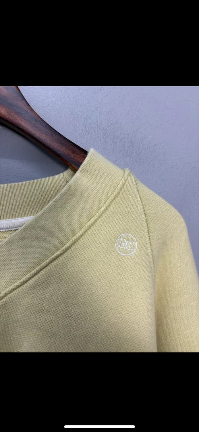 렉토 시그니처로고 브이넥 스웨트셔츠 H1495 상품이미지3