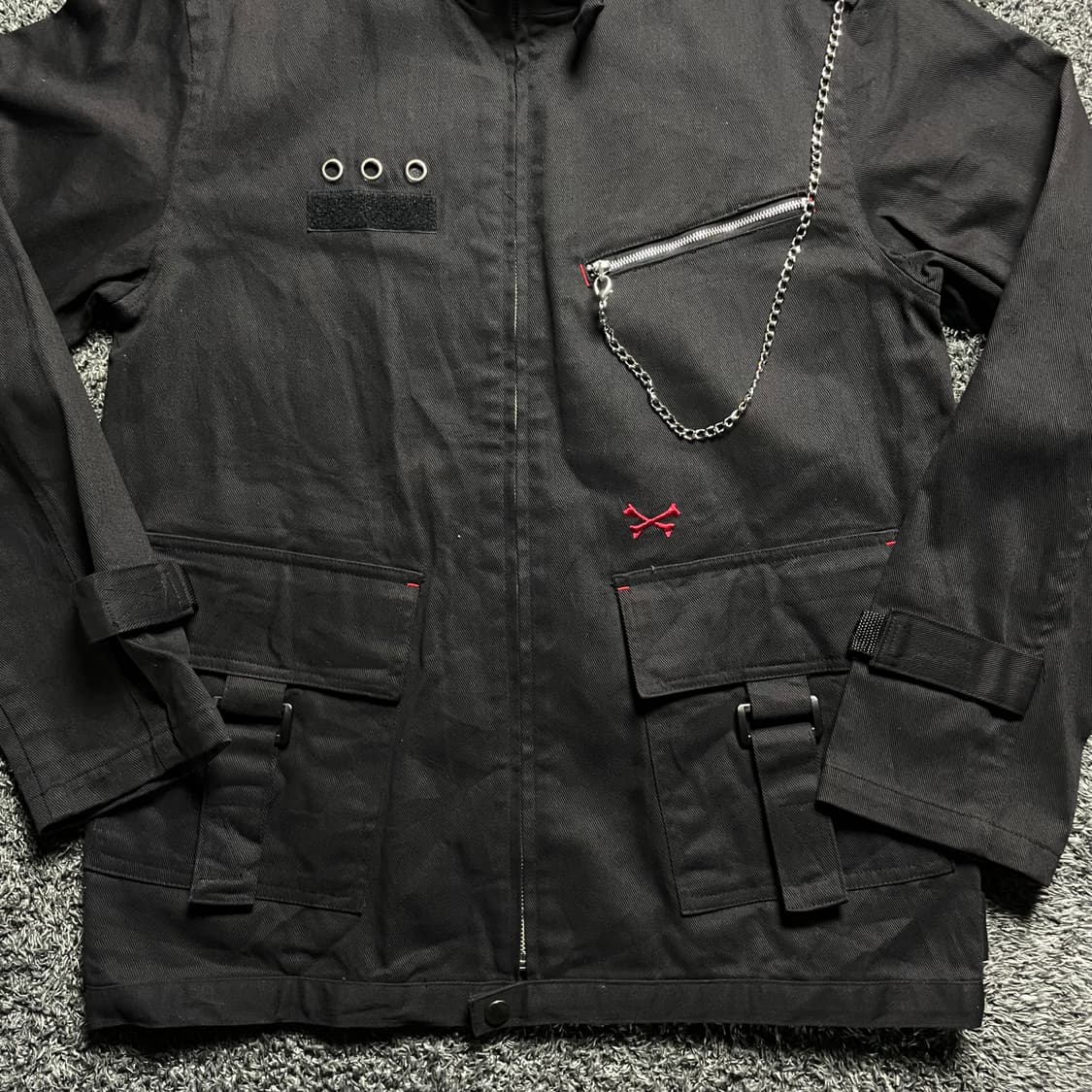 BADGER 체인 디테일 M-65 모티브 자켓 상품이미지3