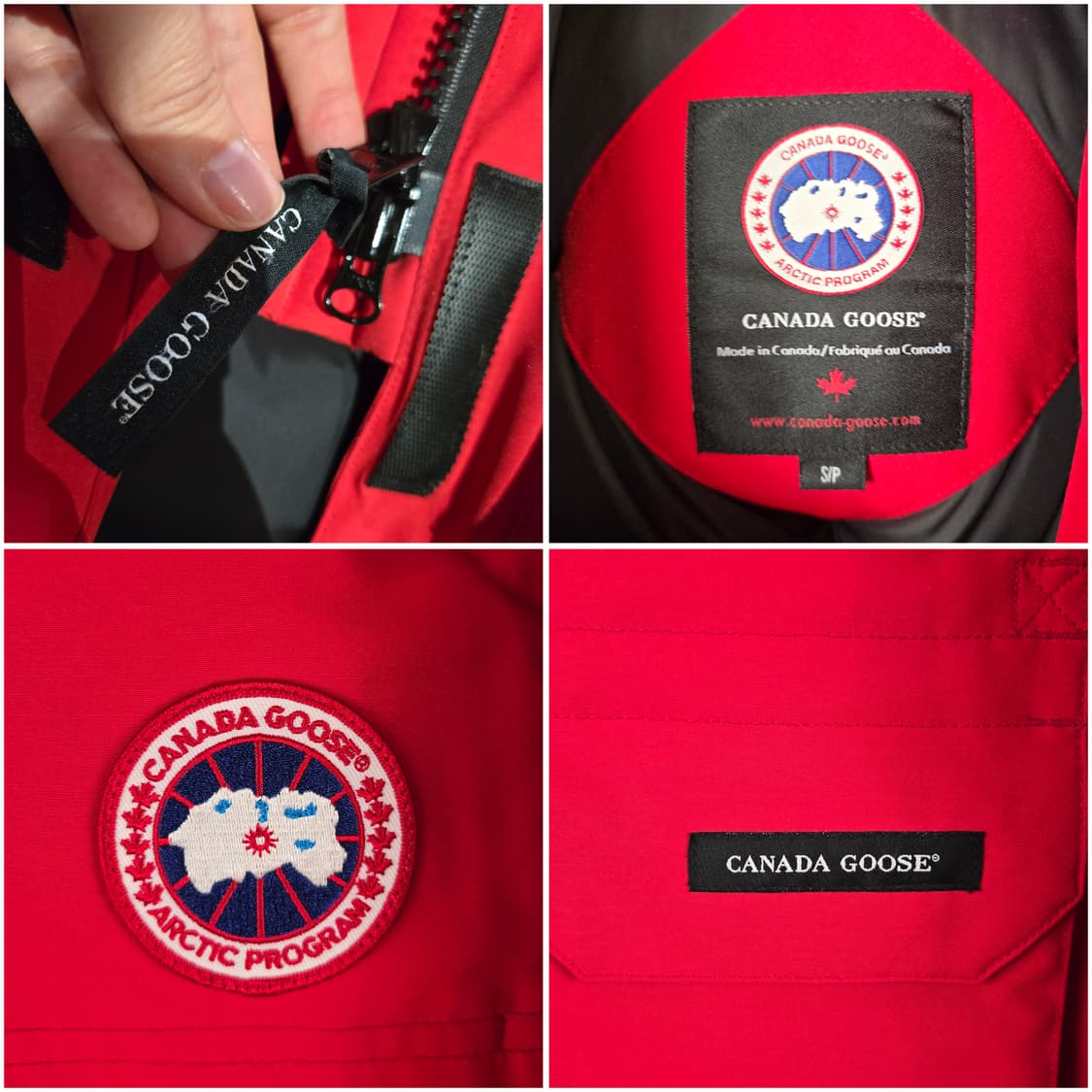 캐나다구스 익스페디션 S 롯데백화점 구매 여성 다운 패딩 정품 한글택 상품이미지6