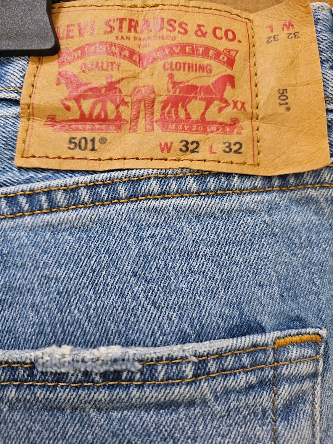 리바이스501 남성데님(32) 상품이미지5