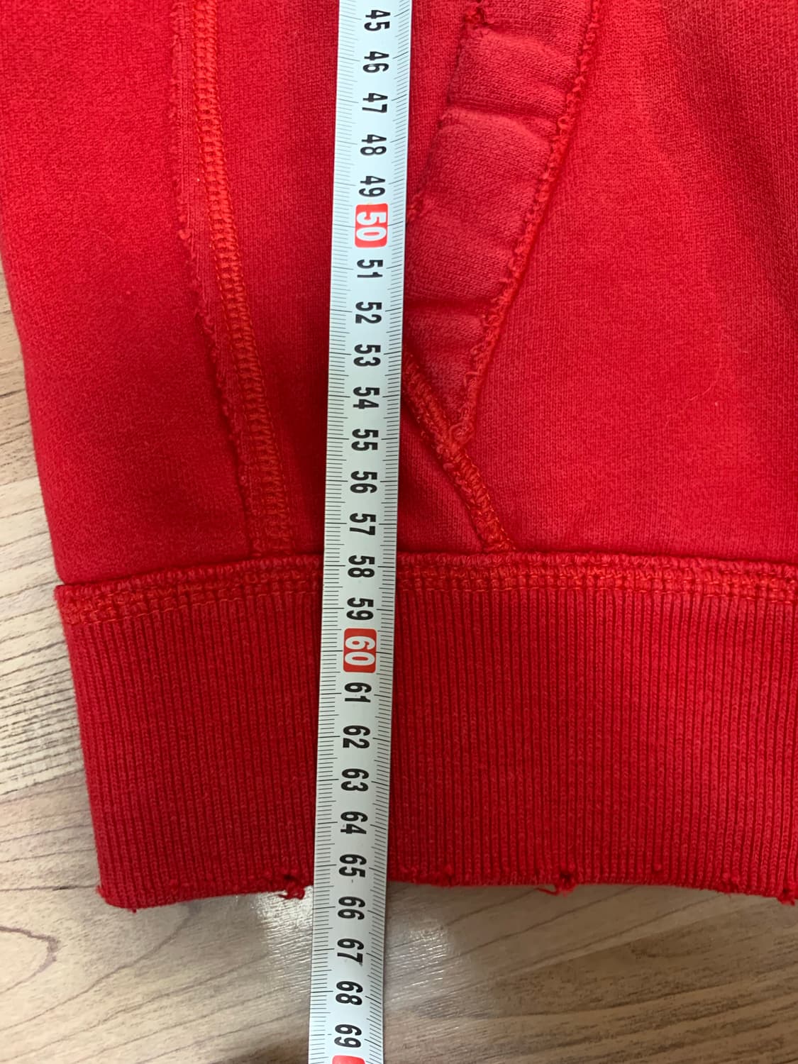 아베크롬비 후드집업 ,XL,빨강 상품이미지10