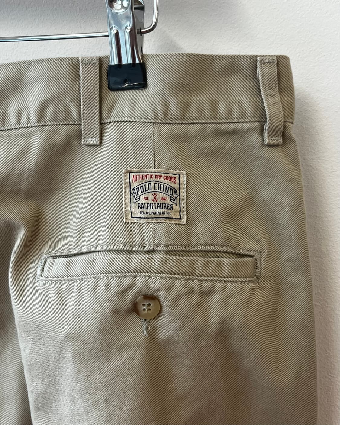 80~90’s Polo “dry goods” chino pants USA 상품이미지1