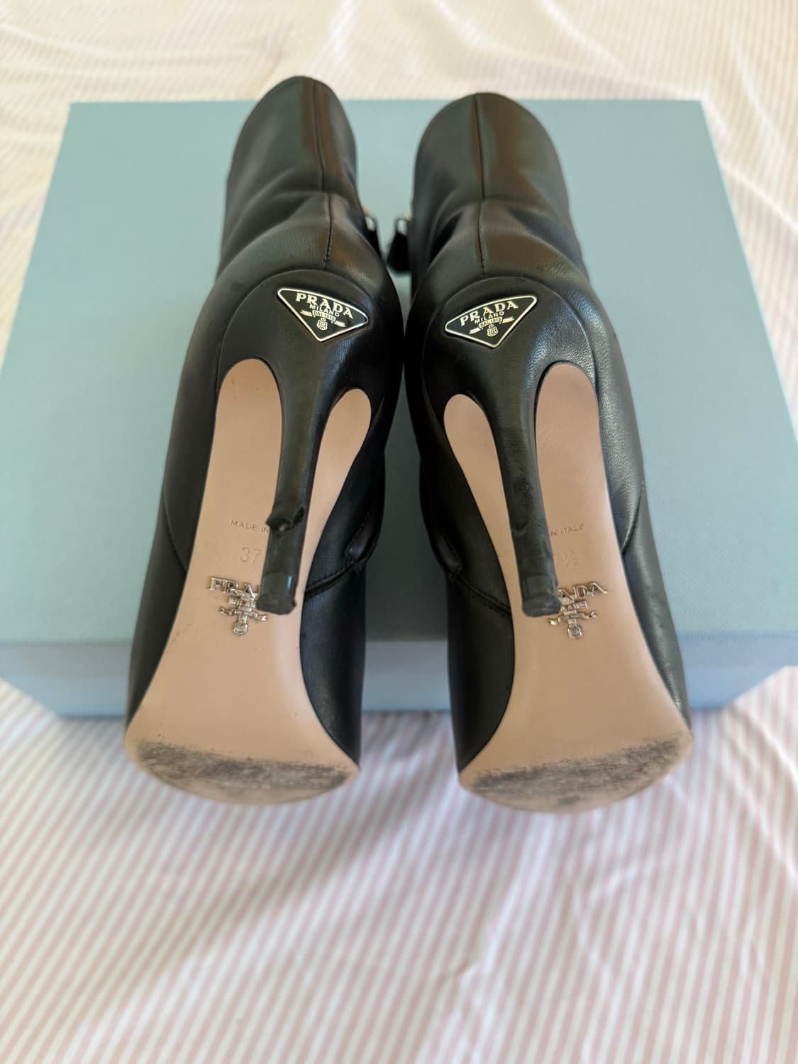 프라다 스틸레토 앵클부츠 상품이미지2