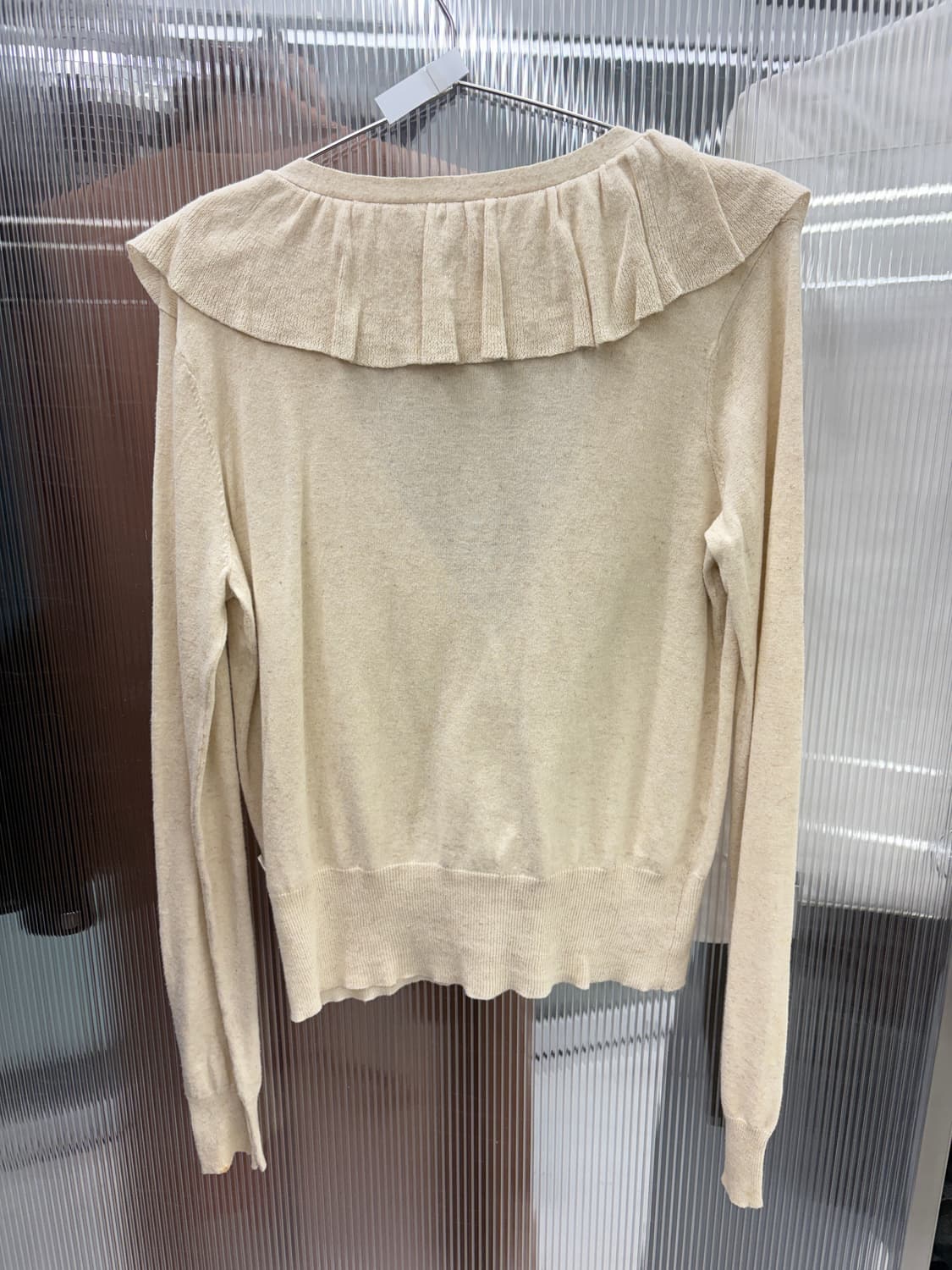 랄프로렌 코튼혼방 러플 가디건 상품이미지4