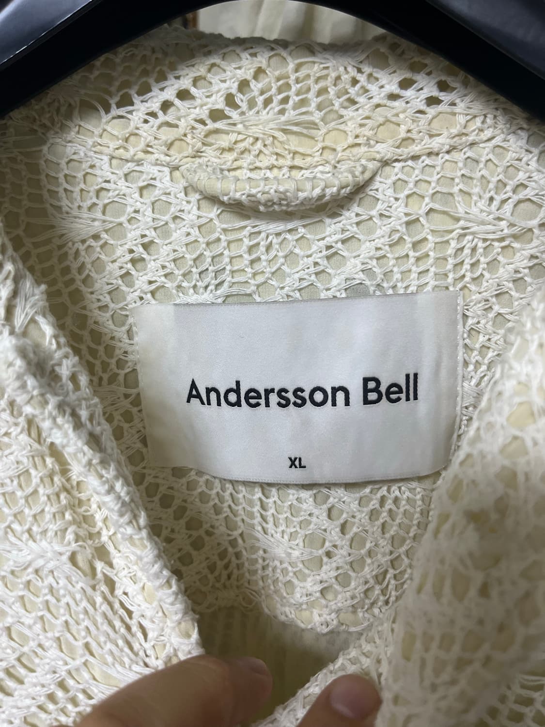 Andersson Bell 크로셰 플라워 셔츠 XL 상품이미지4