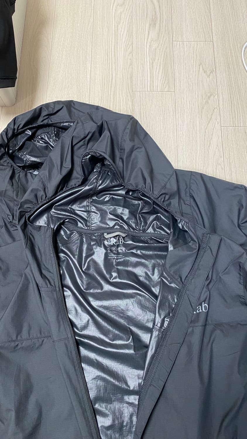 Rab 윈드개더 후디 QWS-84__Black 상품이미지4