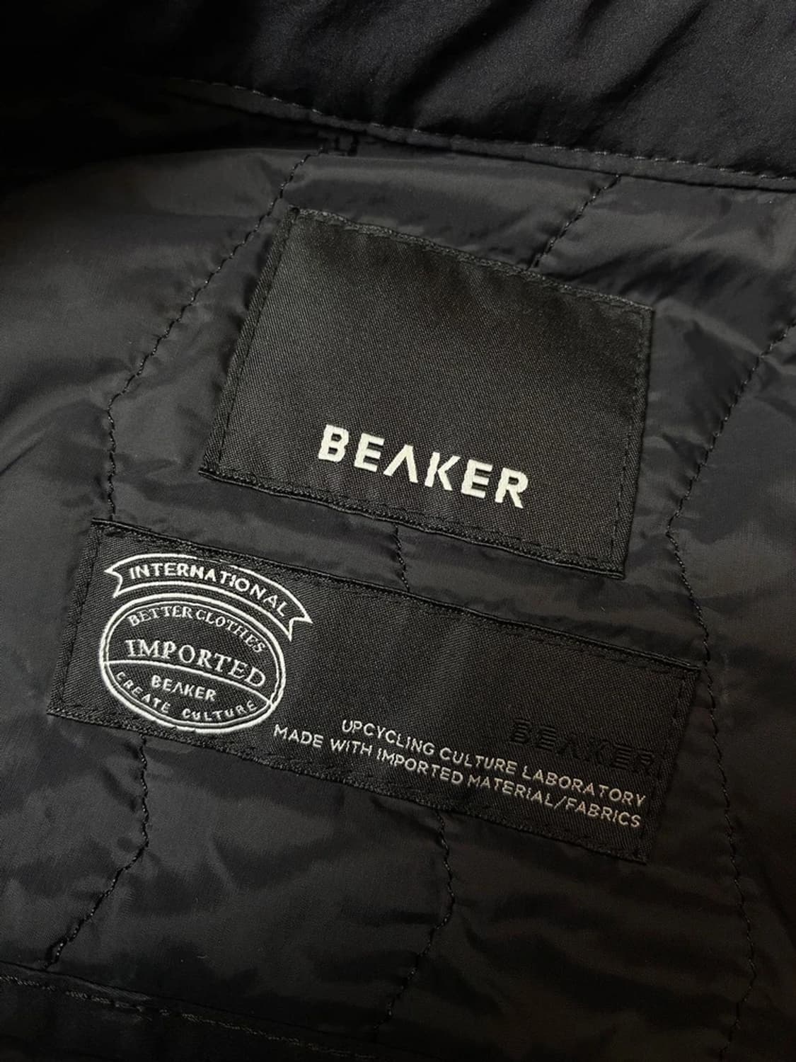 비이커 BEAKER 22FW 퀼팅 셔츠 자켓 PN8423 상품이미지6
