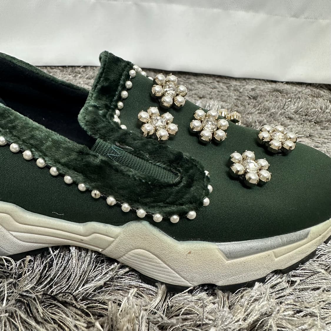 슈콤마보니 여자 슬립온 운동화 신발 245 상품이미지3