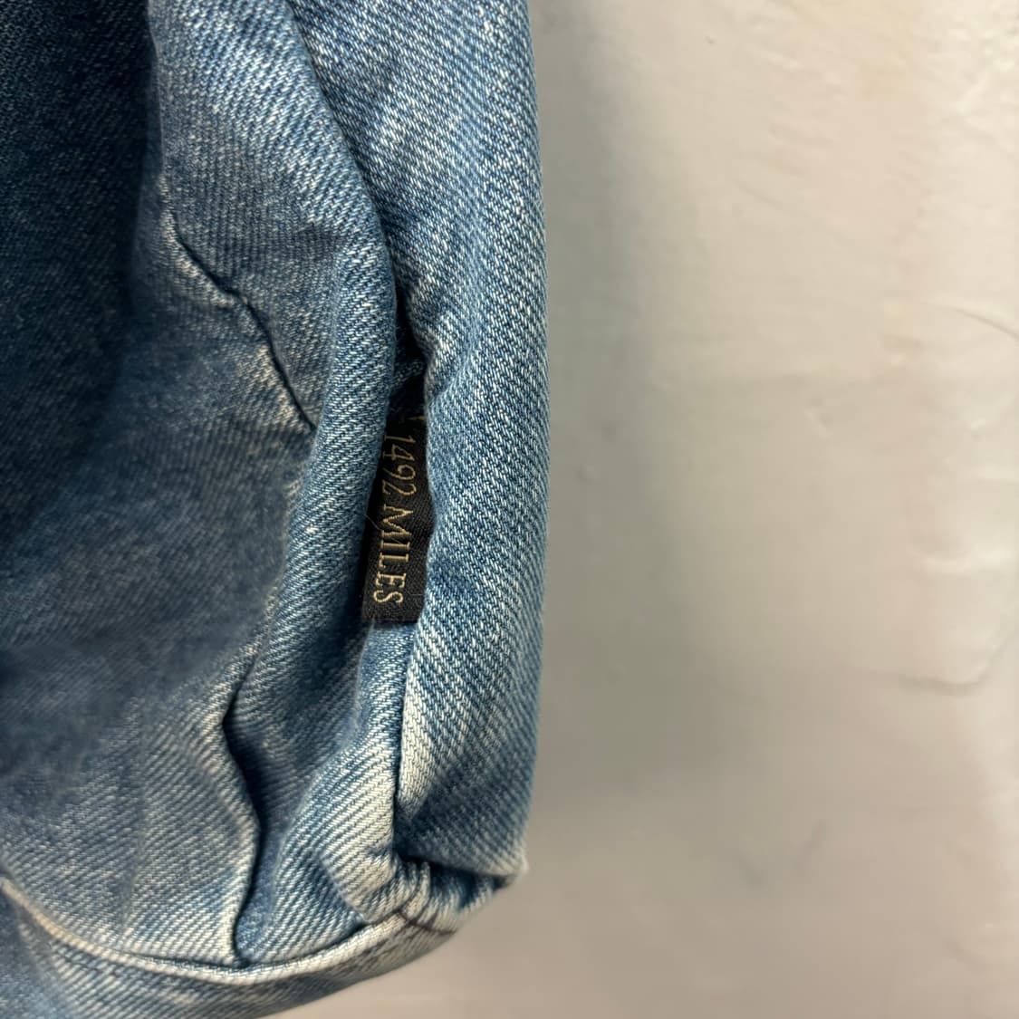 1492MILES 빈티지 데님 크로스백 OS 상품이미지6