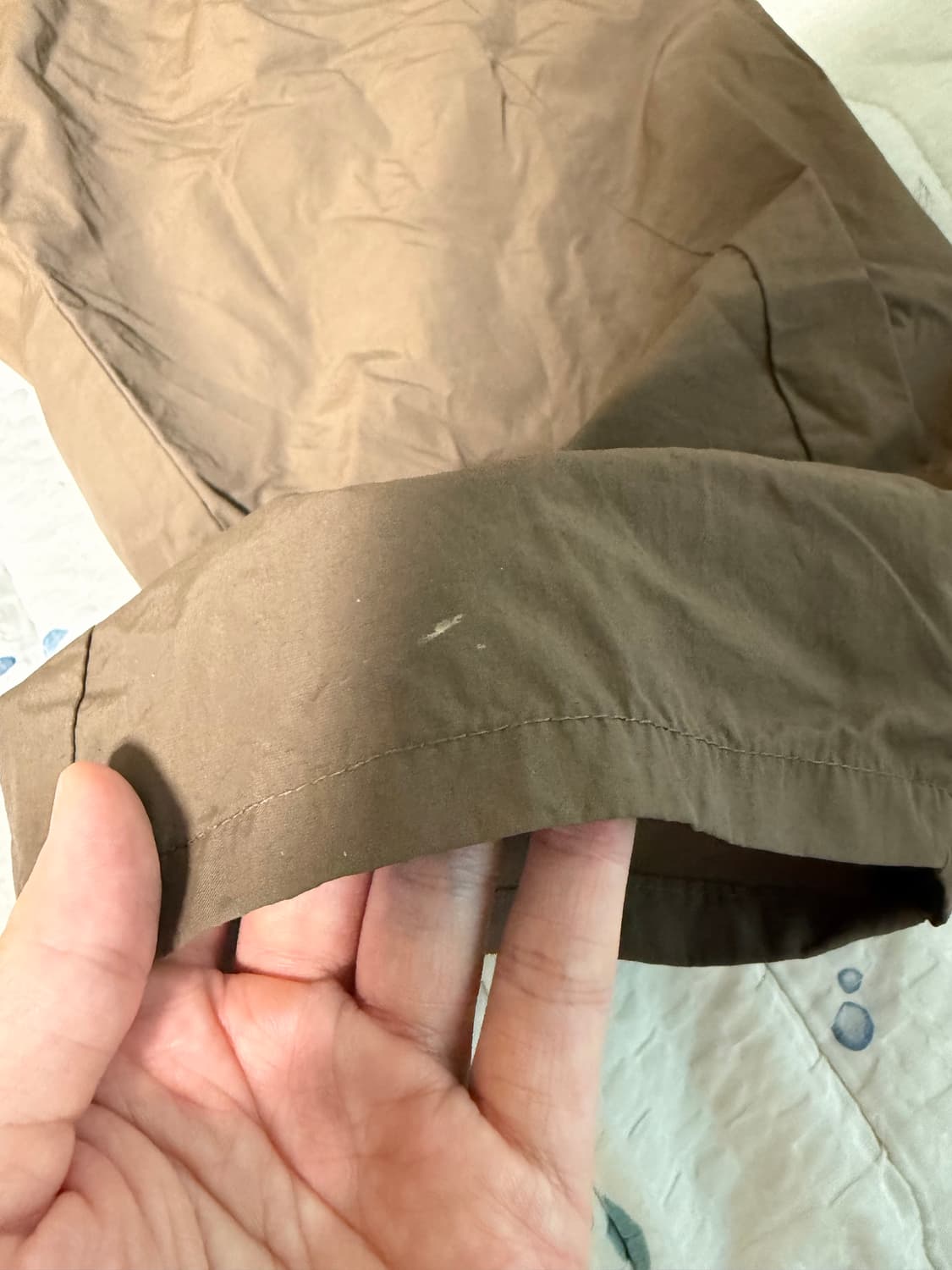 산산기어 사이드 스냅팬츠 브라운 상품이미지4