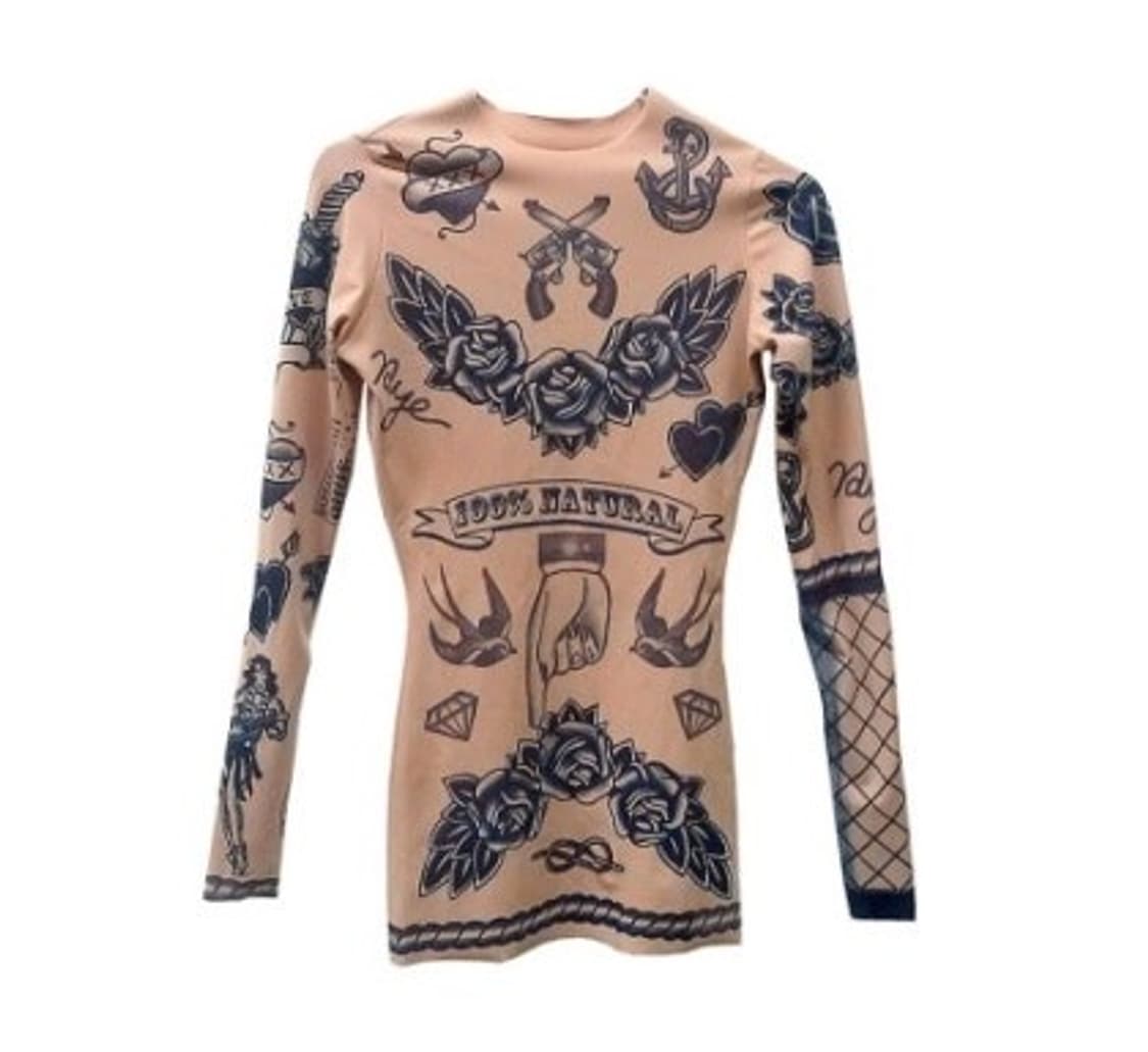 카이 타투프린팅 티셔츠, 래쉬가드 상품이미지1